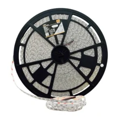 STRISCIA LED FLESSIBILE 500W SMD RGB 60 LED/MT 24V BOBINA DA 50 MT IP20 50M-24V-RGB