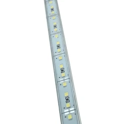STRISCIA LED PROFILO BARRA ALLUMINIO IMPERMEABILE IP67 1 METRO 72 LED 5630 18w