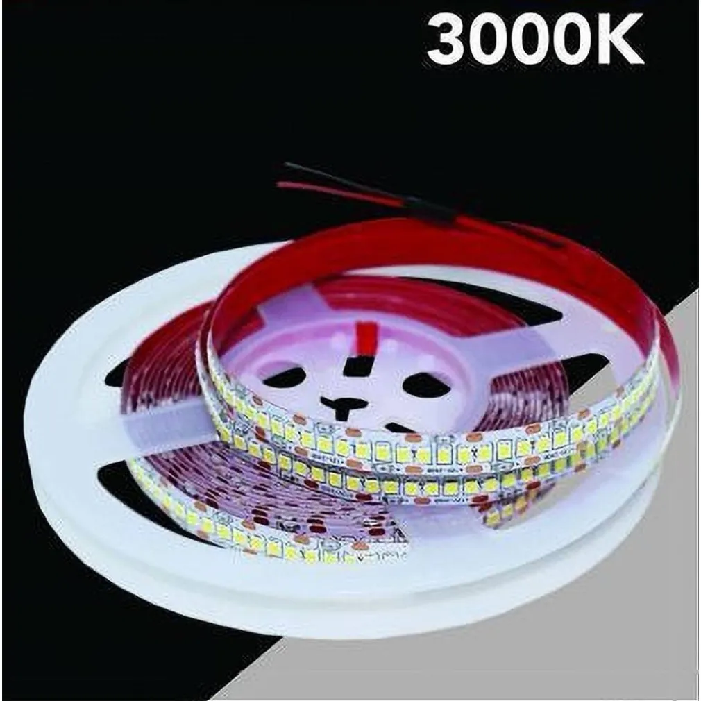 STRISCIA LED SMD 2835 STRIP 5 MT BOBINA LUCE NATURALE CALDA FREDDA 2835 12V
