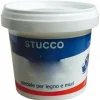 STUCCO UNIVERSALE BIANCO IN PASTA 1000GR. PRONTO ALL'USO PER RASATURA DI INTERNI MURO LEGNO SUPERFICI