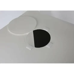 STUDIO SET FOTOGRAFICO PORTATILE GRANDE 30CM LIGHT BOX CON LUCI LED 2 SFONDI