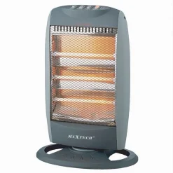 STUFA AL QUARZO CON 3 ELEMENTI OSCILLANTE ANTIRIBALTAMENTO 1200 WATT TCHH12C