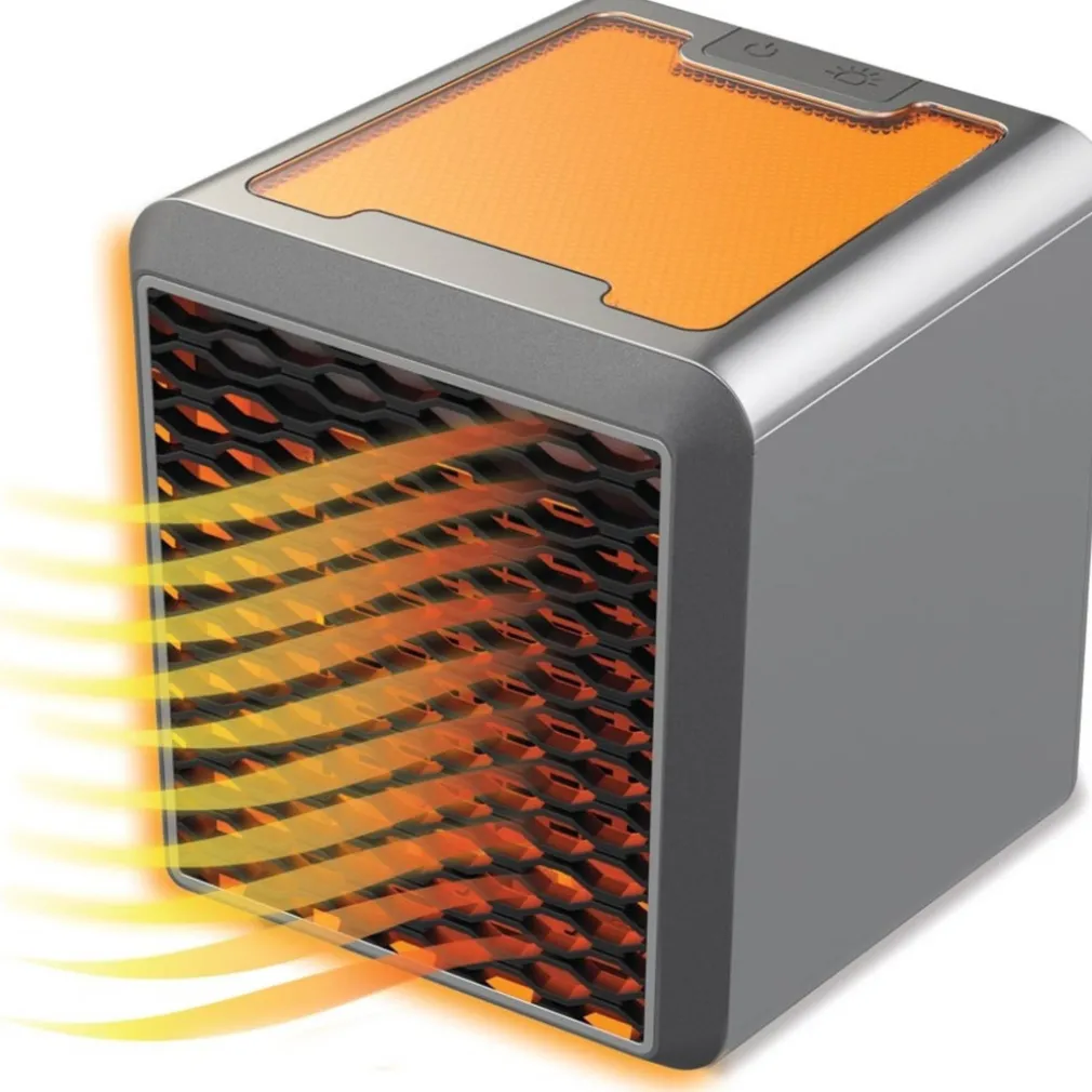 STUFA ELETTRICA PORTATILE 1200W PURIFICATORE ARIA PIASTRA IN CERAMICA REGOLABILE