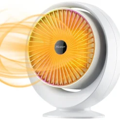 STUFA ELETTRICA VENTILATA STUFETTA BASSO CONSUMO OSCILLANTE TERMOCONVETTORE 900W