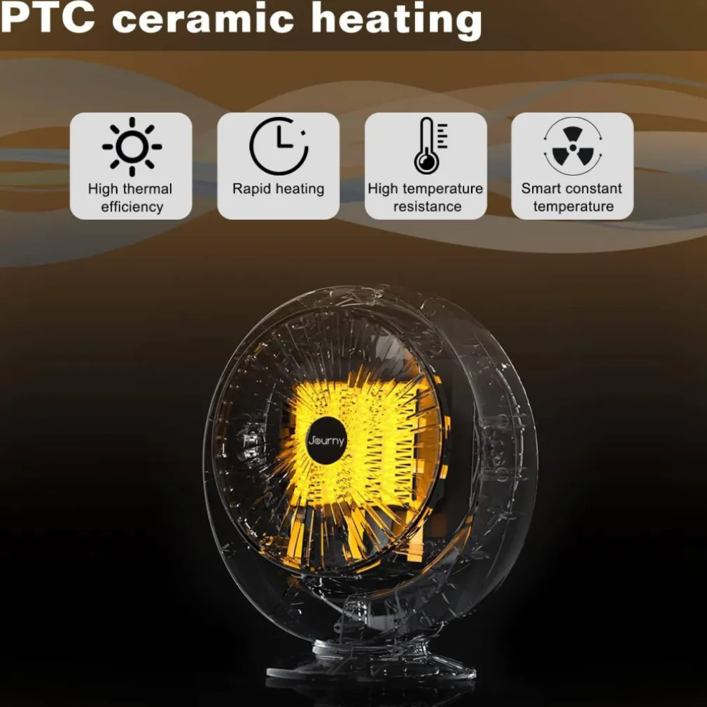 STUFA ELETTRICA VENTILATA STUFETTA BASSO CONSUMO OSCILLANTE TERMOCONVETTORE 900W