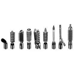 STYLER AD ARIA CALDA PROFESSIONALE 10 IN 1 1000W SPAZZOLA ELETTRICA PHON GM-4835