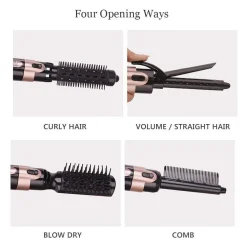 STYLER HOT CARE 4 IN 1 550 W SPAZZOLA PER CAPELLI PIASTRA ASCIUGACAPELLI Q-M308