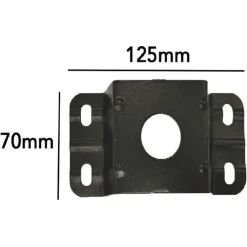 SUPPORTO CRAVATTA DI FISSAGGIO PER PALO LAMPIONI FARI STRADALI STAFFA DI MONTAGGIO LP-RC