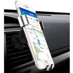 SUPPORTO DA AUTO PER CELLULARE GPS PORTACELLULARE PRESA D'ARIA ERGONOMICO Q-ZG54