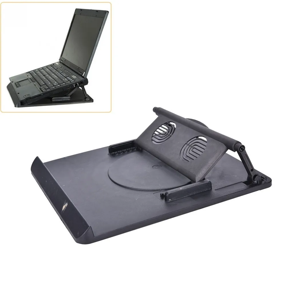 SUPPORTO NOTEBOOK GIREVOLE 360° BASE RAFFREDDAMENTO PC DISSIPATORE