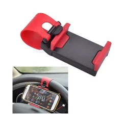SUPPORTO PER AUTO CELLULARE SMARTPHONE CON ATTACCO AL VOLANTE MANUBRIO STERZO