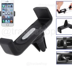 SUPPORTO PER AUTO PORTA TELEFONO CELLULARE STAND PER GRIGLIA DI VENTILAZIONE