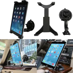 SUPPORTO PER AUTO UNIVERSALE CON VENTOSA PER TUTTI I TABLET PORTA ROTAZIONE 360°