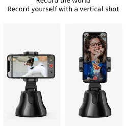 SUPPORTO PER CELLULARE FOTOCAMERA CON INQUADRATURA AUTOMATICA 360° SMART AI VLOG