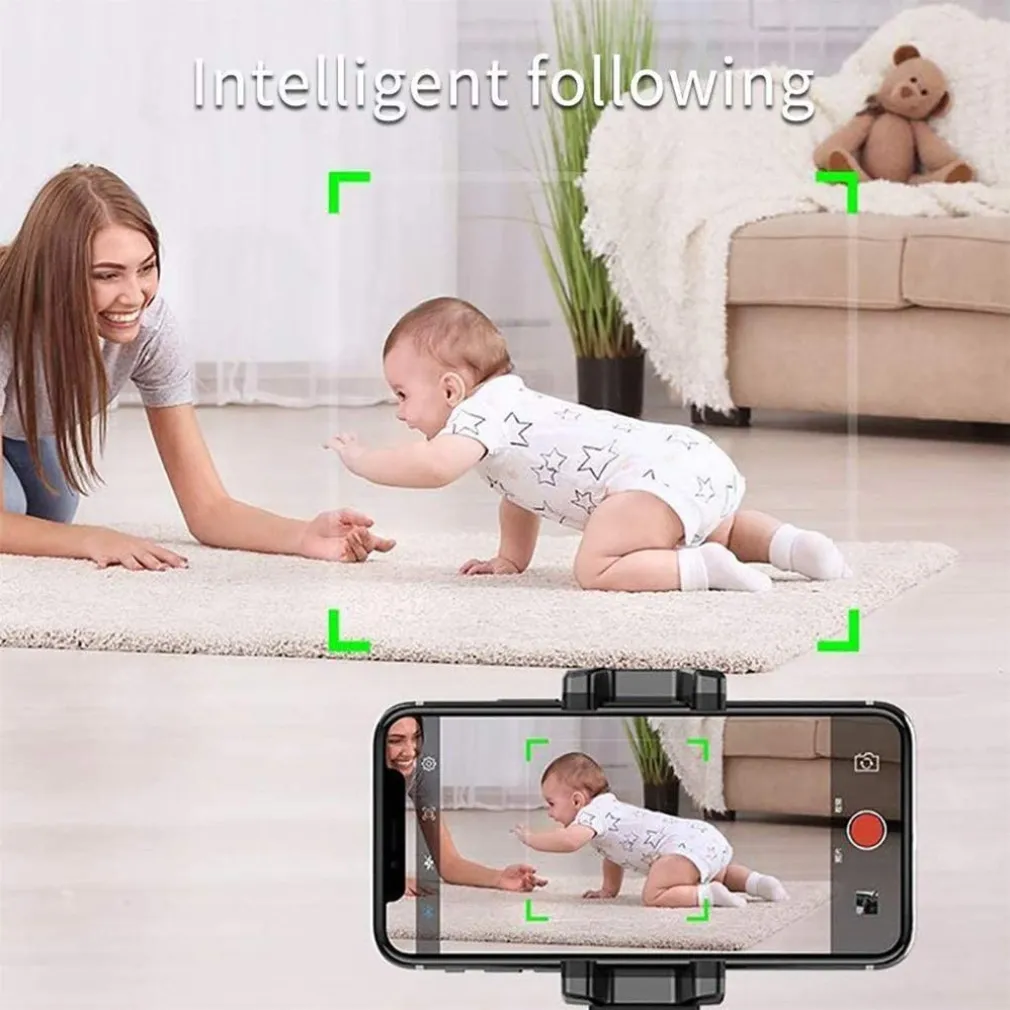 SUPPORTO PER CELLULARE FOTOCAMERA CON INQUADRATURA AUTOMATICA 360° SMART AI VLOG