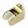 SUPPORTO PER SOFFIONE DOCCIA STAFFA FISSA PER DOCCETTA A PARETE DORATA 7CM 87141