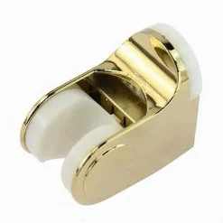 SUPPORTO PER SOFFIONE DOCCIA STAFFA FISSA PER DOCCETTA A PARETE DORATA 7CM 87141