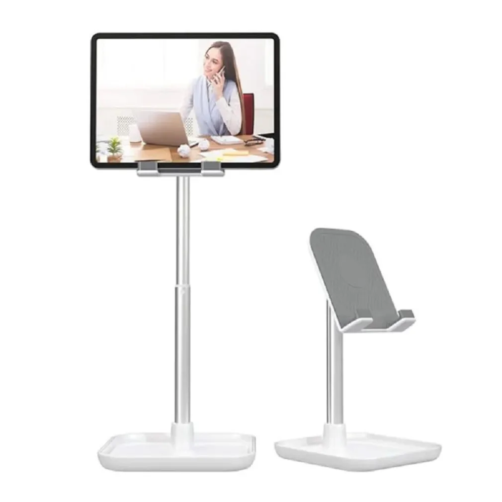 SUPPORTO REGOLABILE FINO A 21″ PER TABLET IPAD UFFICIO GIREVOLE A 360° Q-ZJ201