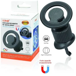 SUPPORTO STAFFA UNIVERSALE MAGNETICA AUTO PRESA ARIA SMARTPHONE CELLULARE H3249