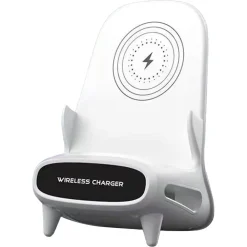 SUPPORTO STAZIONE DI RICARICA SENZA FILI WIRELESS RAPIDA PER CELLULARE UFFICIO