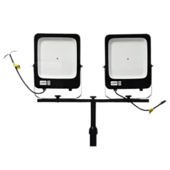 SUPPORTO TREPPIEDE STAFFA PER FARI PROIETTORI LED ALTEZZA REGOLABILE FINO A 2 MT BC-N2M