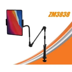 SUPPORTO UNIVERSALE STAFFA DA SCRIVANIA REGOLABILE PER TABLET SMARTPHONE ZM3838