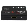 SWITCH HDMI 3D 3 INGRESSI 1080P CON TELECOMANDO PER TV PS3 XBOX DVD MAXTECH DK-303