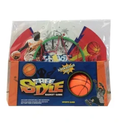 TABELLONE BASKET PALLA POMPA CANESTRO DA INTERNO GIOCO BASKET CASA CAMERETTA