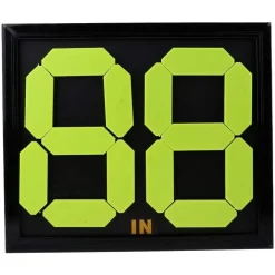 TABELLONE PER SOSTITUZIONE MANUALE PORTATILE ARBITRO PARTITA CALCIO DISPLAY