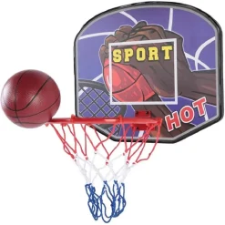 TABELLONE PORTATILE CANESTRO PER BASKET REGOLABILE IN ALTEZZA GIOCATTOLO BAMBINI