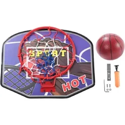 TABELLONE PORTATILE CANESTRO PER BASKET REGOLABILE IN ALTEZZA GIOCATTOLO BAMBINI