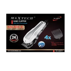 TAGLIA CAPELLI BARBA MAXTECH PER UOMO PROFESSIONALE RASOIO ELETTRICO TA-CA017