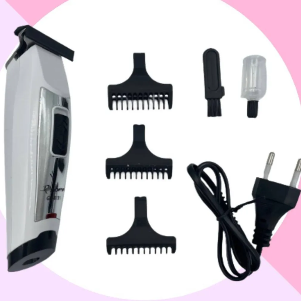 TAGLIA CAPELLI BARBA PROFESSIONALE A BATTERIA RICARICABILE GM-6131 ALTA QUALITÀ