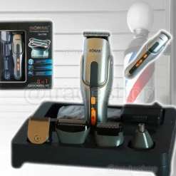 TAGLIA CAPELLI ELETTRICO KIT RASOIO 8IN1 REGOLA BARBA NASO BASETTE CORPO SN7700