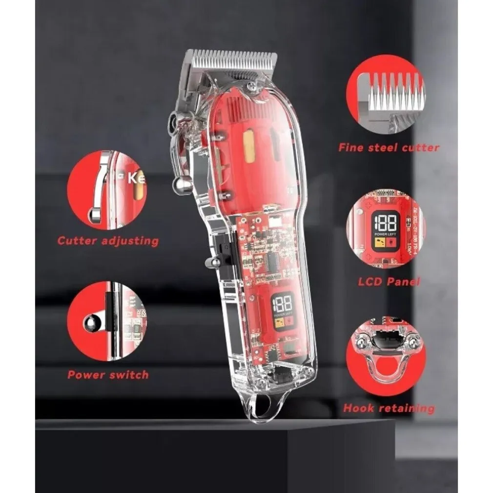 TAGLIA CAPELLI PROFESSIONALE TAGLIACAPELLI REGOLA BARBA RASOIO ELETTRICO QLF63