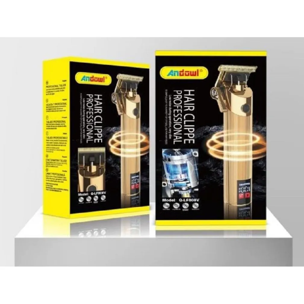 TAGLIA CAPELLI PROFESSIONALE CLIPPER RICARICABILE SENZA FILI PORTATILE Q-LF808V