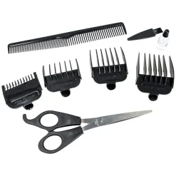 TAGLIA CAPELLI RASOIO BARBA REGOLA BAFFI BASETTE LAMA IN TITANIO 4 IN 1 GM806