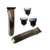 TAGLIA CAPELLI RICARICABILE IMPERMEABILE RASOIO REGOLA BARBA BASETTE GM-6057
