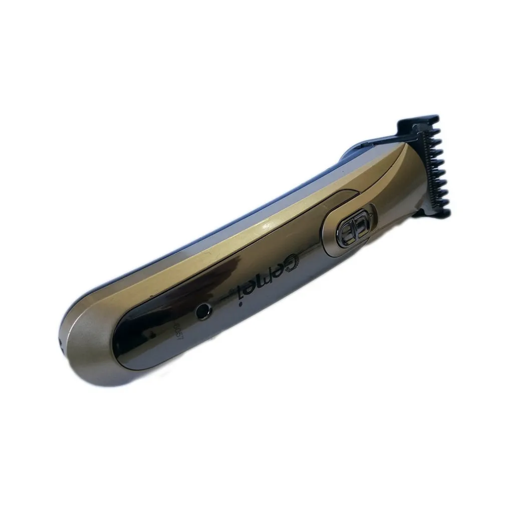 TAGLIA CAPELLI RICARICABILE IMPERMEABILE RASOIO REGOLA BARBA BASETTE GM-6057