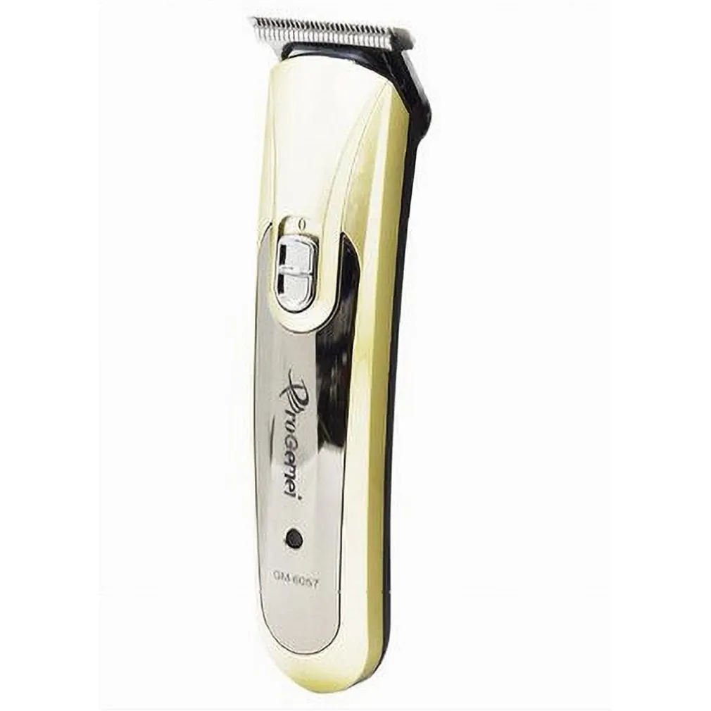 TAGLIA CAPELLI RICARICABILE IMPERMEABILE RASOIO REGOLA BARBA BASETTE GM-6057