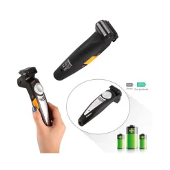 TAGLIA CAPELLI RICARICABILE IMPERMEABILE RASOIO REGOLA BARBA BASETTE SN132