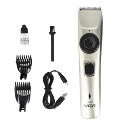 TAGLIA CAPELLI TAGLIACAPELLI RASOIO REGOLA BARBA RICARICABILE VGR V-031