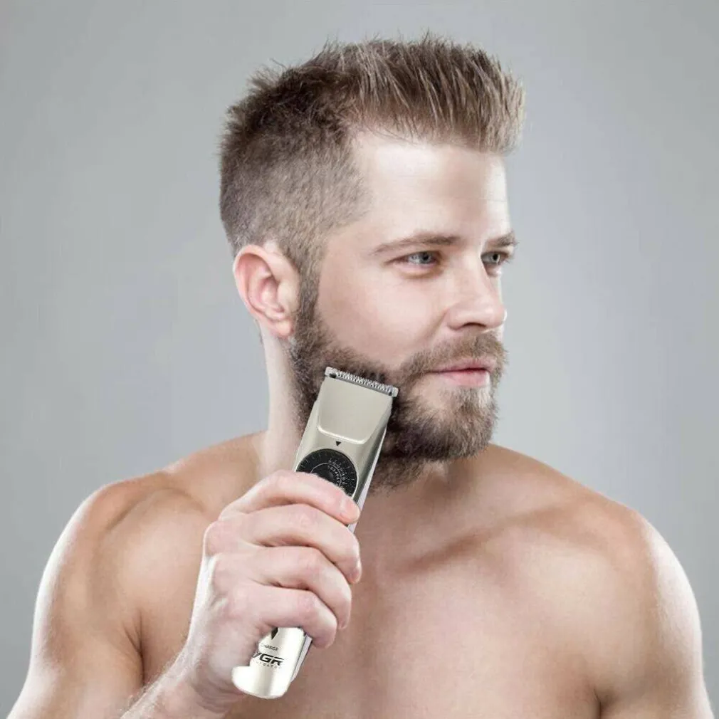 TAGLIA CAPELLI TAGLIACAPELLI RASOIO REGOLA BARBA RICARICABILE VGR V-031