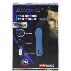 TAGLIABARBA PROFESSIONALE OBLADE III MAXTECH RASOIO REGOLABILE UOMO NEW VERSION TA-BA012