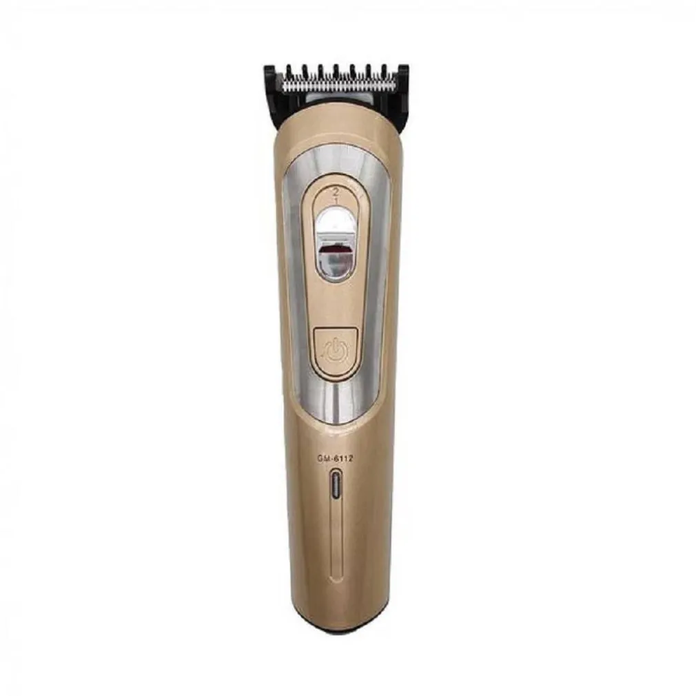 TAGLIACAPELLI A BATTERIA GM-6112 RASOIO RICARICABILE PROFESSIONALE TRIMMER BARBA