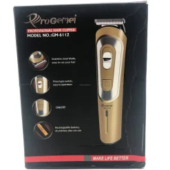TAGLIACAPELLI A BATTERIA GM-6112 RASOIO RICARICABILE PROFESSIONALE TRIMMER BARBA