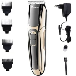 TAGLIACAPELLI A BATTERIA GEEMY GM6069 TRIMMER CAPELLI PROFESSIONALE RICARICABILE