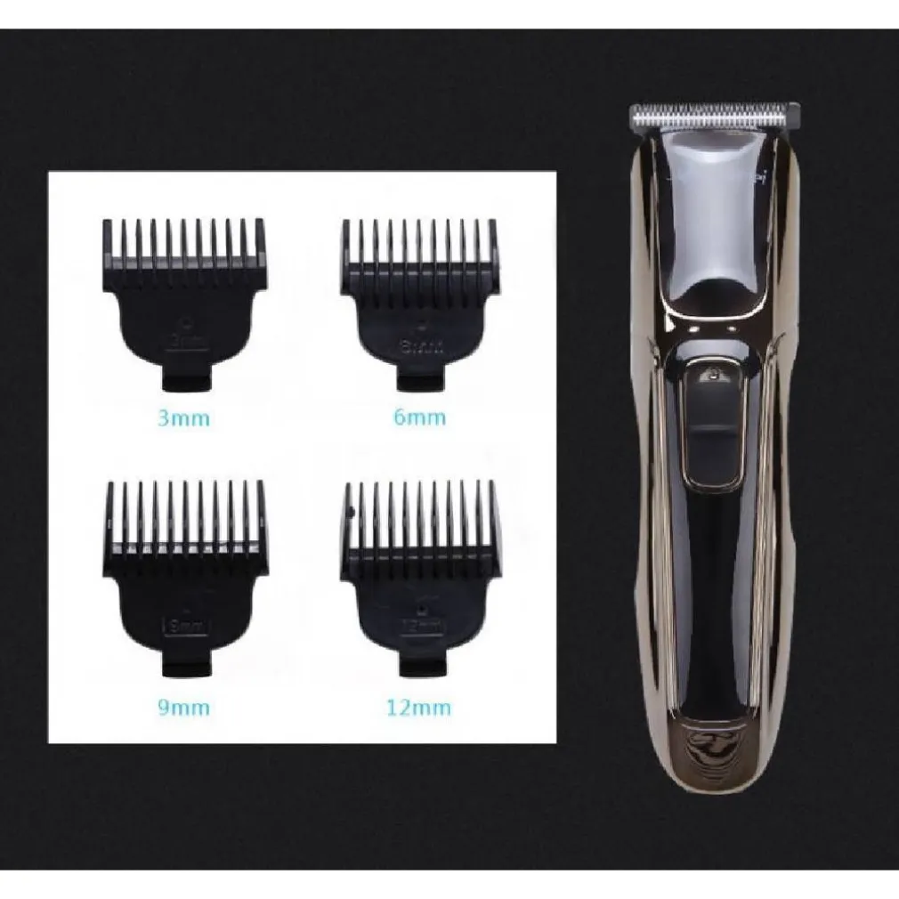 TAGLIACAPELLI A BATTERIA GEEMY GM6069 TRIMMER CAPELLI PROFESSIONALE RICARICABILE