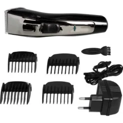 TAGLIACAPELLI A BATTERIA GM-6092 RASOIO PROFESSIONALE REGOLABARBA RICARICABILE