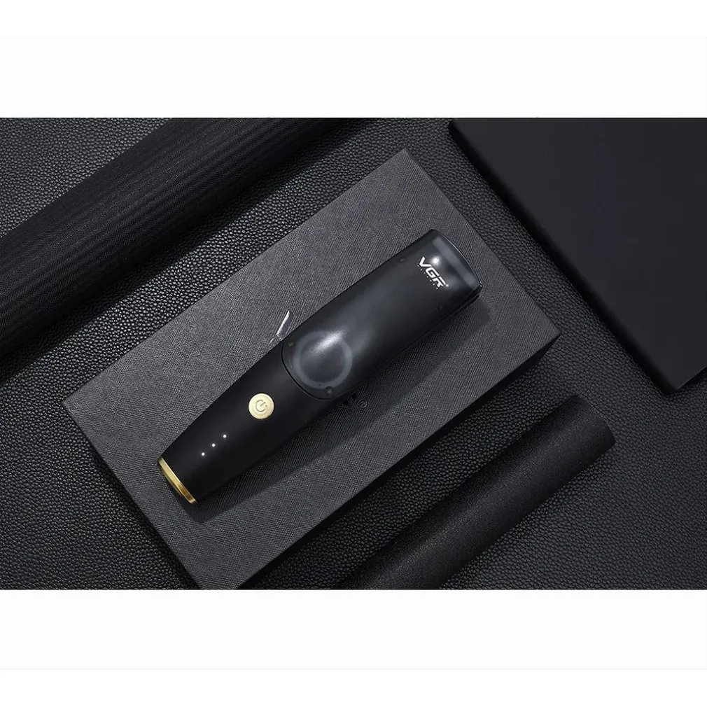 TAGLIACAPELLI BARBA RICARICABILE USB IMPERMEABILE SENZA FILI PROFESSIONALE V-233